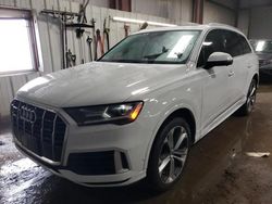 Salvage cars for sale at Elgin, IL auction: 2021 Audi Q7 Premium Plus