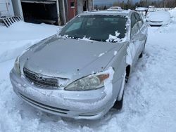 Salvage cars for sale from Copart Montreal Est, QC: 2002 Toyota Camry LE