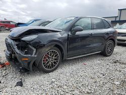 Salvage cars for sale at Wayland, MI auction: 2015 Porsche Cayenne Turbo