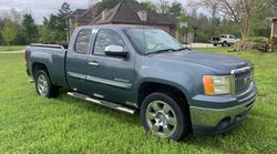 Salvage trucks for sale at Greenwell Springs, LA auction: 2009 GMC Sierra C1500 SLE