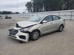 Hyundai Accent salvage cars for sale: 2018 Hyundai Accent SE