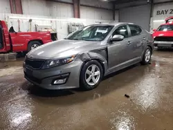 KIA Optima salvage cars for sale: 2015 KIA Optima LX