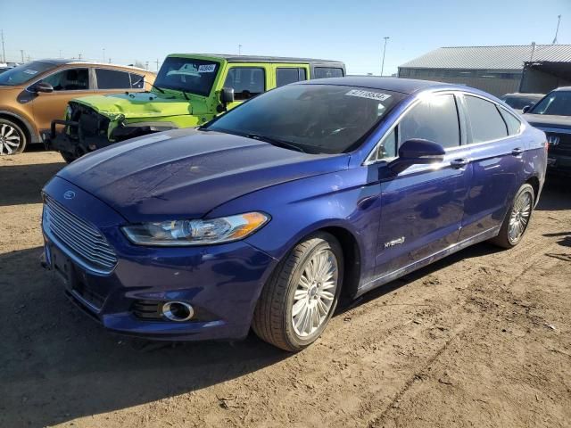 2013 Ford Fusion SE Hybrid