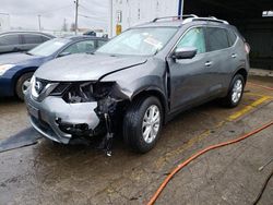 Salvage cars for sale at Chicago Heights, IL auction: 2016 Nissan Rogue S