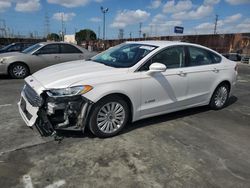 Ford Fusion salvage cars for sale: 2016 Ford Fusion SE Hybrid