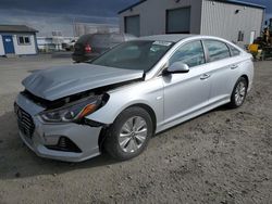 Salvage cars for sale from Copart Airway Heights, WA: 2019 Hyundai Sonata Hybrid