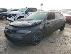 Salvage cars for sale at Houston, TX auction: 2022 Honda Civic Sport