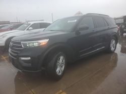 Salvage cars for sale at Grand Prairie, TX auction: 2020 Ford Explorer XLT