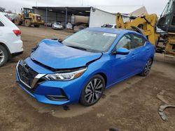 Salvage cars for sale at Brighton, CO auction: 2022 Nissan Sentra SV