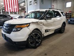 Salvage cars for sale from Copart Blaine, MN: 2015 Ford Explorer Sport