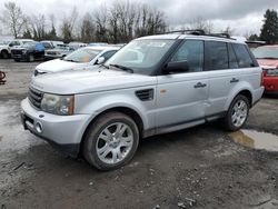 Land Rover Vehiculos salvage en venta: 2006 Land Rover Range Rover Sport HSE