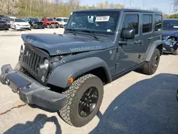Salvage cars for sale at Bridgeton, MO auction: 2017 Jeep Wrangler Unlimited Sport