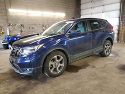 Salvage cars for sale from Copart Angola, NY: 2018 Honda CR-V EX