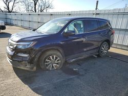 Salvage cars for sale at West Mifflin, PA auction: 2021 Honda Pilot EXL