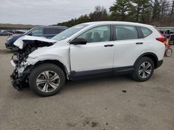 Salvage cars for sale at Brookhaven, NY auction: 2019 Honda CR-V LX