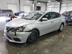 Salvage cars for sale from Copart Ham Lake, MN: 2019 Nissan Sentra S