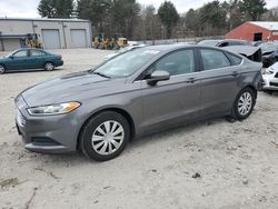 Salvage cars for sale from Copart Mendon, MA: 2013 Ford Fusion S