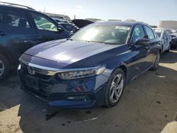 Salvage cars for sale from Copart Martinez, CA: 2018 Honda Accord EXL