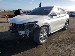 Salvage cars for sale from Copart San Diego, CA: 2019 Infiniti QX50 Essential