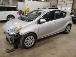 Salvage cars for sale at Blaine, MN auction: 2014 Toyota Prius C