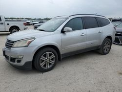Salvage cars for sale from Copart San Antonio, TX: 2015 Chevrolet Traverse LT