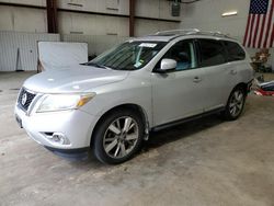 Salvage cars for sale at Lufkin, TX auction: 2015 Nissan Pathfinder S