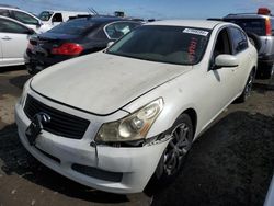 Vehiculos salvage en venta de Copart Martinez, CA: 2008 Infiniti G35