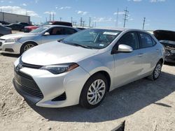 Salvage cars for sale at Haslet, TX auction: 2018 Toyota Corolla L