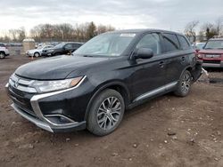 Salvage cars for sale at Chalfont, PA auction: 2017 Mitsubishi Outlander ES