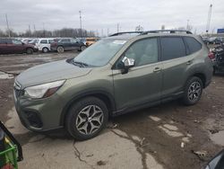 Salvage cars for sale at Woodhaven, MI auction: 2020 Subaru Forester Premium