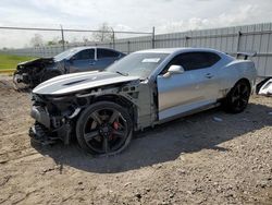 Salvage cars for sale at Houston, TX auction: 2016 Chevrolet Camaro SS