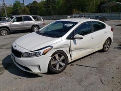 Vehiculos salvage en venta de Copart Savannah, GA: 2018 KIA Forte LX