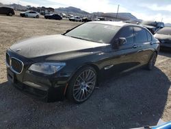 Salvage cars for sale at North Las Vegas, NV auction: 2013 BMW 750 LI