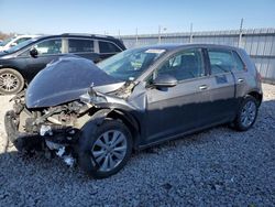 Salvage cars for sale from Copart Cahokia Heights, IL: 2015 Volkswagen Golf TDI