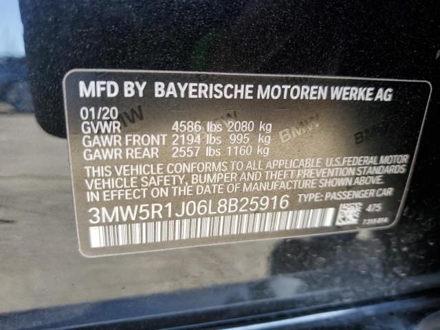 2020 BMW 330I