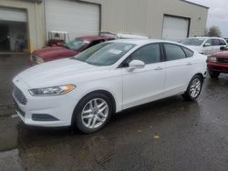 Salvage cars for sale at Woodburn, OR auction: 2015 Ford Fusion SE