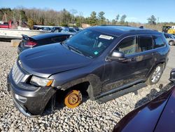 Salvage cars for sale from Copart Exeter, RI: 2015 Jeep Grand Cherokee Summit