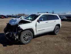 Salvage cars for sale at Davison, MI auction: 2018 Jeep Grand Cherokee Limited