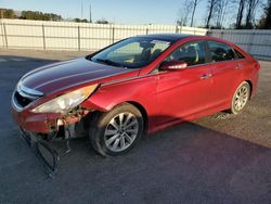 Vehiculos salvage en venta de Copart Dunn, NC: 2014 Hyundai Sonata SE