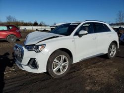 Salvage cars for sale from Copart Columbia Station, OH: 2021 Audi Q3 Premium Plus S Line 45