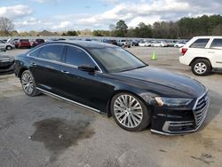 Audi A8 salvage cars for sale: 2019 Audi A8 L