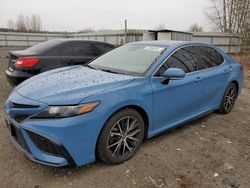 Salvage cars for sale from Copart Arlington, WA: 2023 Toyota Camry SE Night Shade