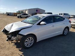 Salvage cars for sale at Amarillo, TX auction: 2020 Hyundai Elantra SE