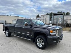 Salvage trucks for sale at Candia, NH auction: 2016 GMC Sierra K3500 Denali