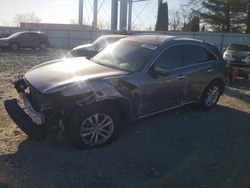 Salvage cars for sale from Copart Windsor, NJ: 2013 Infiniti FX37