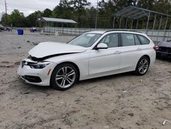 Salvage cars for sale from Copart Savannah, GA: 2018 BMW 330 XI