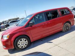 Dodge Vehiculos salvage en venta: 2016 Dodge Grand Caravan SE