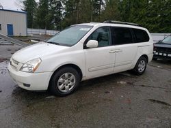 Salvage cars for sale from Copart Arlington, WA: 2008 KIA Sedona EX