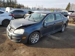 Salvage cars for sale from Copart Ontario Auction, ON: 2010 Volkswagen Jetta S