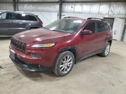 Jeep Cherokee Latitude salvage cars for sale: 2018 Jeep Cherokee Latitude